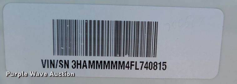 image for item DK1959 2015 International DuraStar 4300  truck cab and chassis