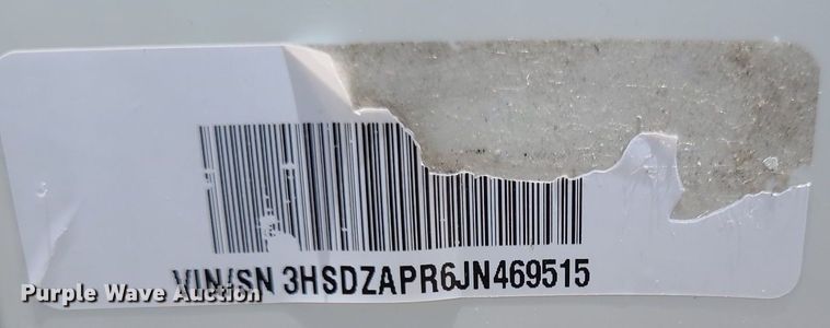 image for item DK1963 2018 International LT625  semi truck