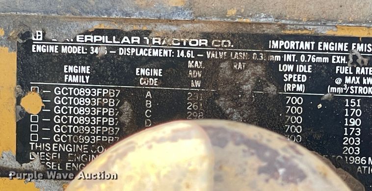 image for item DN4665 1987 International 9370  semi truck