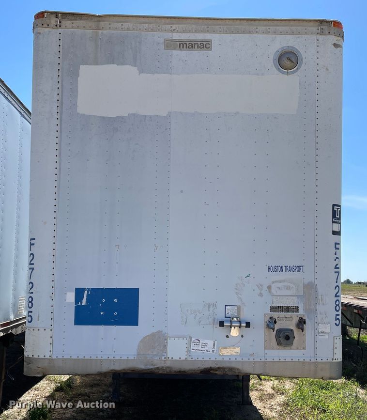 image for item DN4668 2001 Manac 48TAV  dry van trailer