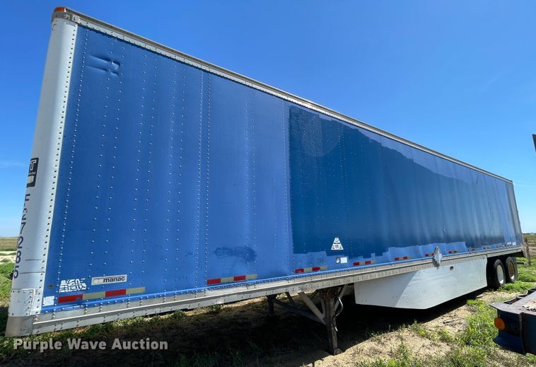 image for item DN4668 2001 Manac 48TAV  dry van trailer