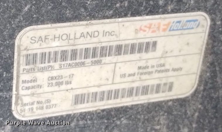 image for item DN6492 2011 Wilson DWH-551PW  grain trailer