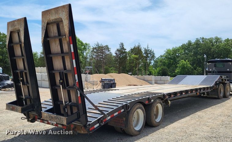 image for item DO3667 2022 Rampant Trailers Fixed Neck  drop deck equipment trailer