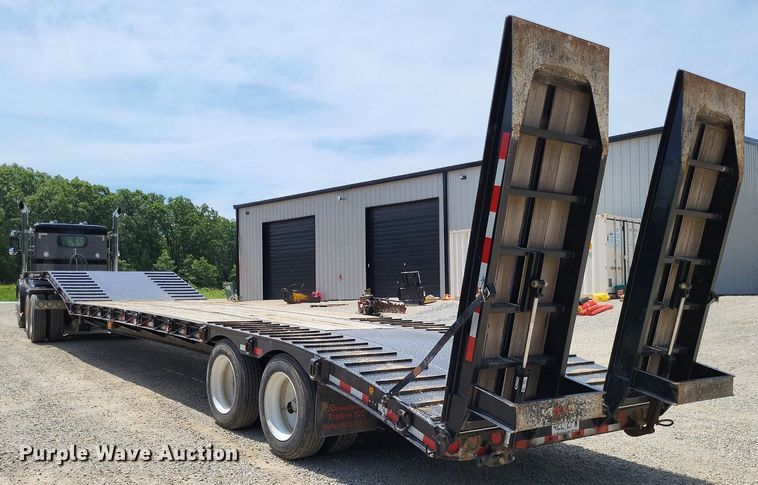 image for item DO3667 2022 Rampant Trailers Fixed Neck  drop deck equipment trailer