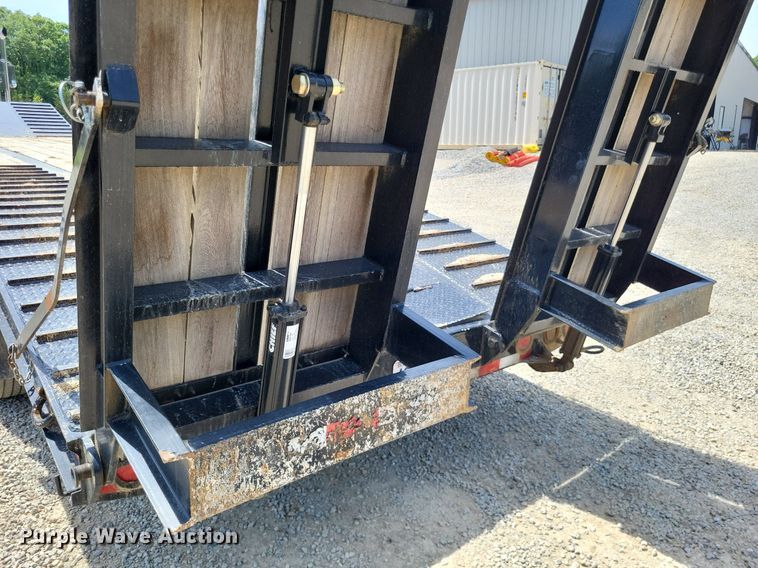 image for item DO3667 2022 Rampant Trailers Fixed Neck  drop deck equipment trailer