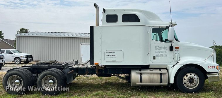 image for item DP0502 2007 International 9200i  semi truck