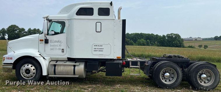 image for item DP0502 2007 International 9200i  semi truck