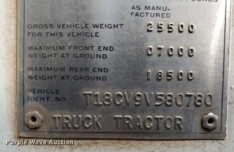 image for item DP8029 1979 GMC Brigadier  semi truck