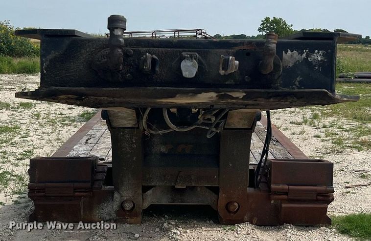 image for item DQ2096 2000 Trail King TK110HDG-503  lowboy equipment trailer