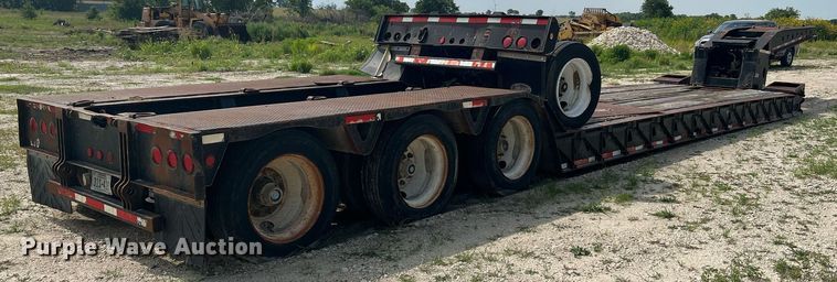 image for item DQ2096 2000 Trail King TK110HDG-503  lowboy equipment trailer