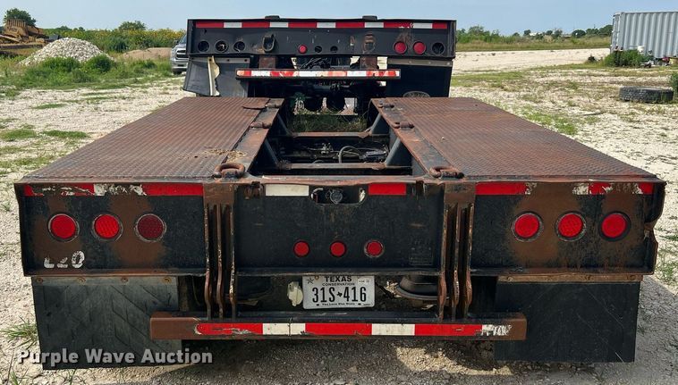 image for item DQ2096 2000 Trail King TK110HDG-503  lowboy equipment trailer