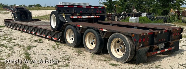 image for item DQ2096 2000 Trail King TK110HDG-503  lowboy equipment trailer