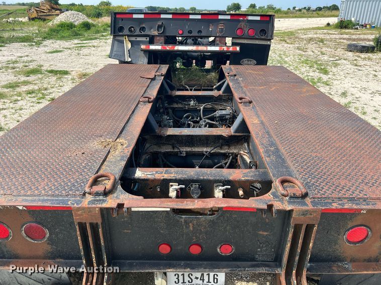 image for item DQ2096 2000 Trail King TK110HDG-503  lowboy equipment trailer