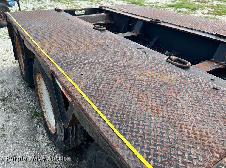 image for item DQ2096 2000 Trail King TK110HDG-503  lowboy equipment trailer