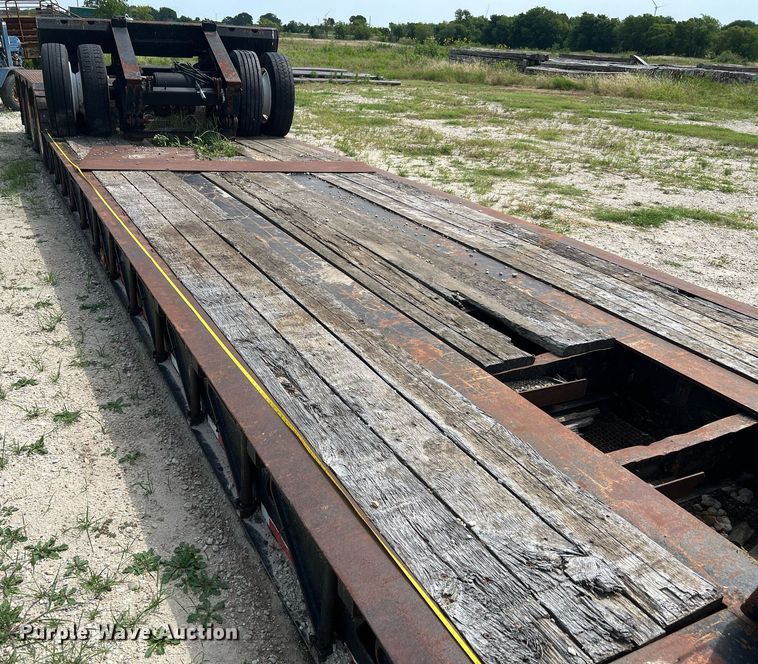 image for item DQ2096 2000 Trail King TK110HDG-503  lowboy equipment trailer