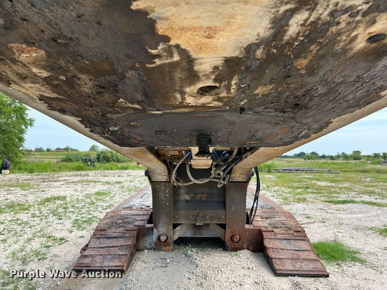 image for item DQ2096 2000 Trail King TK110HDG-503  lowboy equipment trailer