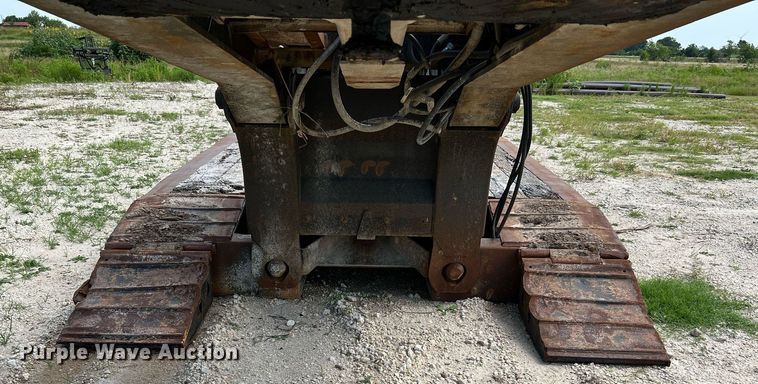 image for item DQ2096 2000 Trail King TK110HDG-503  lowboy equipment trailer