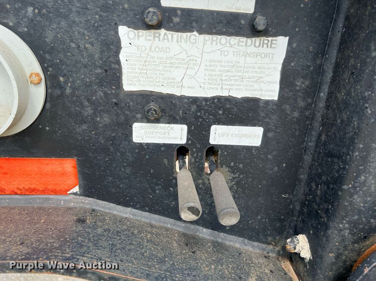 image for item DQ2096 2000 Trail King TK110HDG-503  lowboy equipment trailer