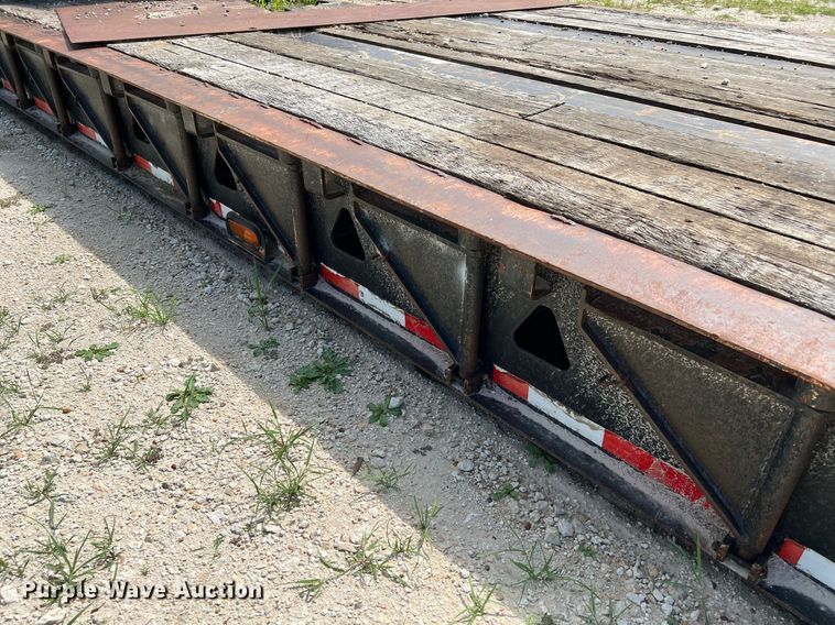 image for item DQ2096 2000 Trail King TK110HDG-503  lowboy equipment trailer