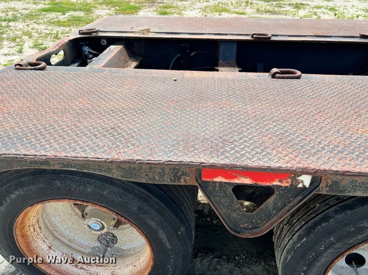 image for item DQ2096 2000 Trail King TK110HDG-503  lowboy equipment trailer