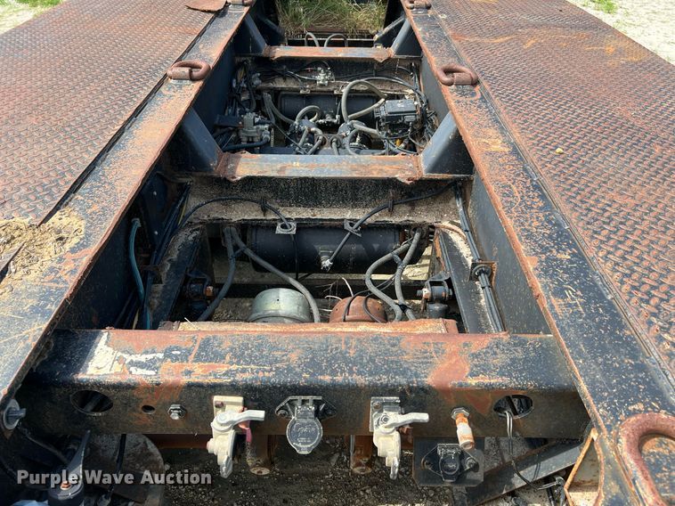 image for item DQ2096 2000 Trail King TK110HDG-503  lowboy equipment trailer