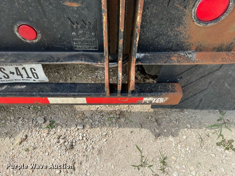 image for item DQ2096 2000 Trail King TK110HDG-503  lowboy equipment trailer