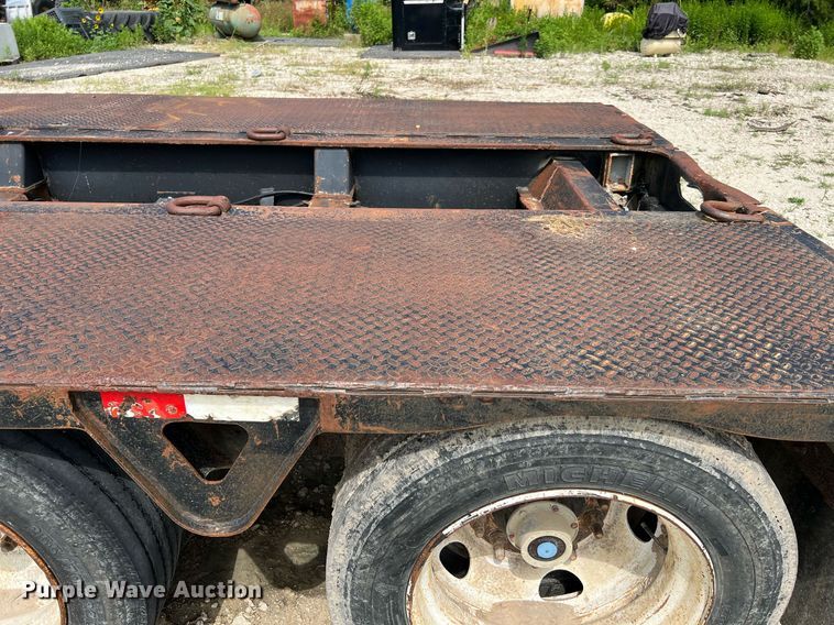 image for item DQ2096 2000 Trail King TK110HDG-503  lowboy equipment trailer