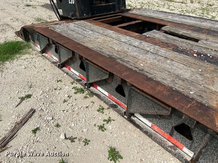 image for item DQ2096 2000 Trail King TK110HDG-503  lowboy equipment trailer