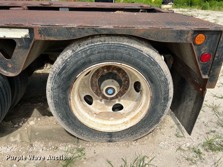 image for item DQ2096 2000 Trail King TK110HDG-503  lowboy equipment trailer