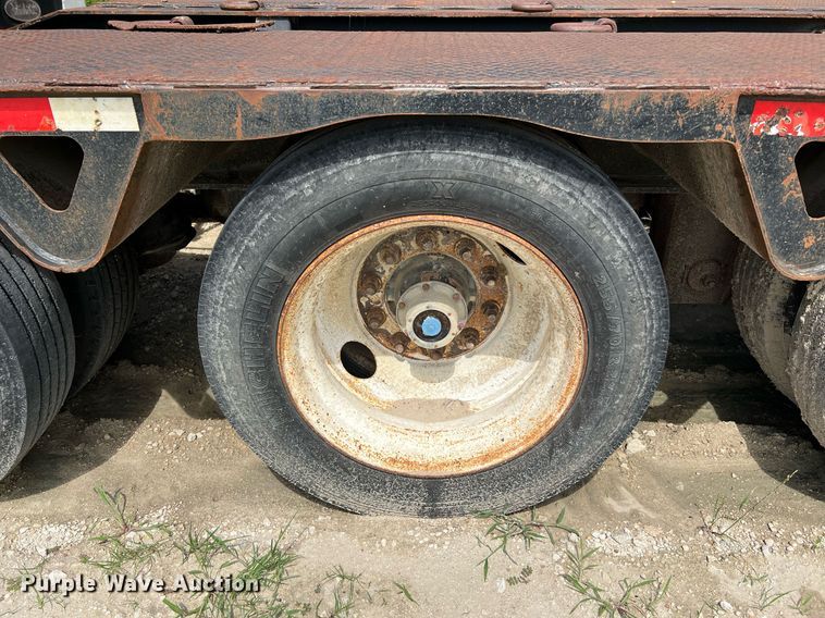 image for item DQ2096 2000 Trail King TK110HDG-503  lowboy equipment trailer