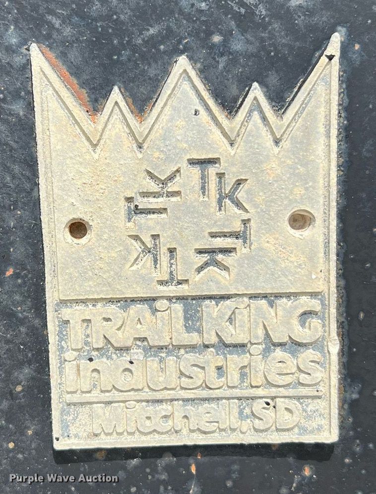 image for item DQ2096 2000 Trail King TK110HDG-503  lowboy equipment trailer