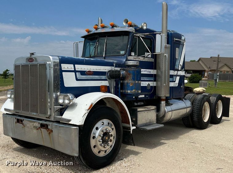 image for item DQ2097 1976 Peterbilt 359  semi truck