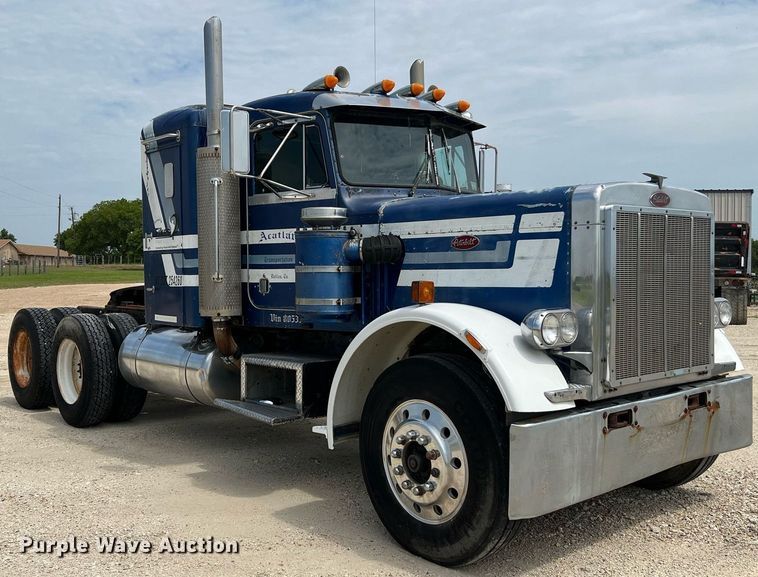 image for item DQ2097 1976 Peterbilt 359  semi truck