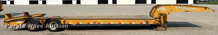 image for item DR4728 2000 Eager Beaver 25GLB  lowboy equipment trailer