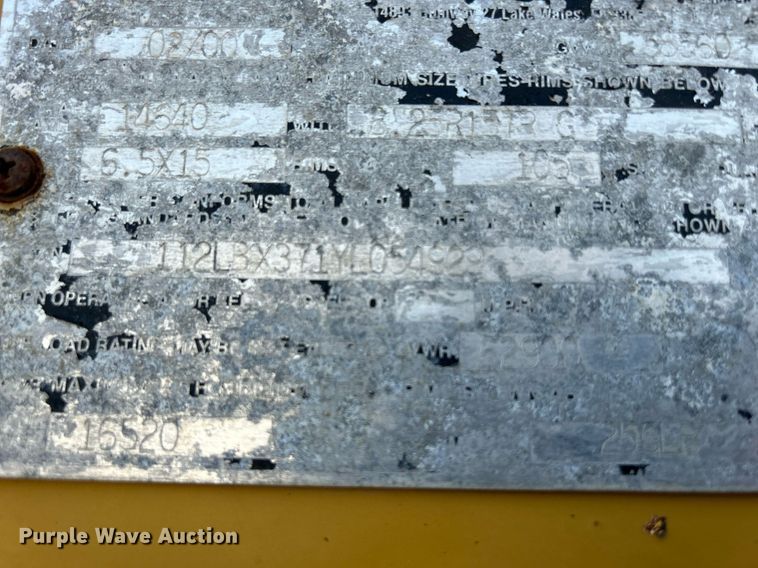 image for item DR4728 2000 Eager Beaver 25GLB  lowboy equipment trailer