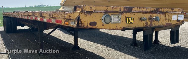 image for item DR4741 1972 American Motors  flatbed trailer