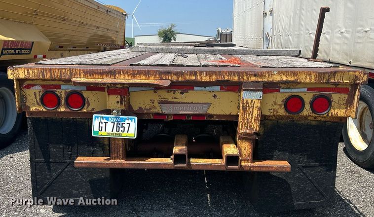 image for item DR4741 1972 American Motors  flatbed trailer