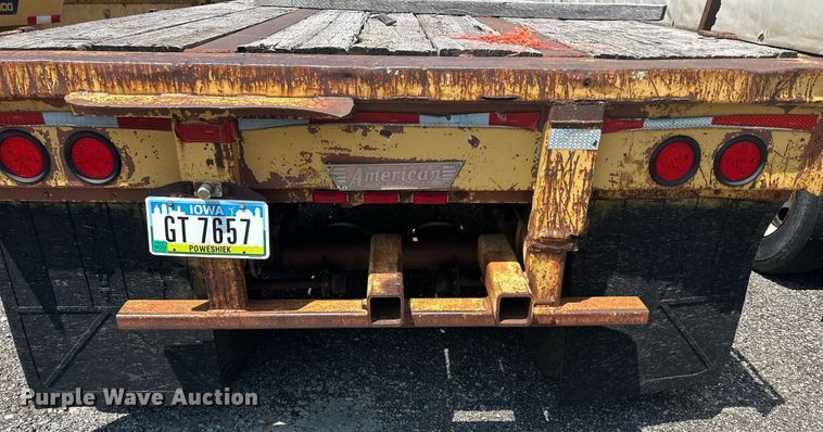 image for item DR4741 1972 American Motors  flatbed trailer