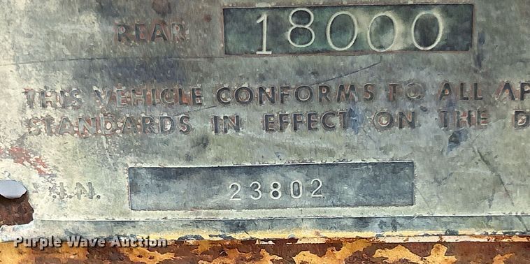 image for item DR4741 1972 American Motors  flatbed trailer