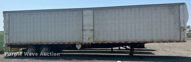 image for item DR4742 1995 NuVan  side curtain trailer