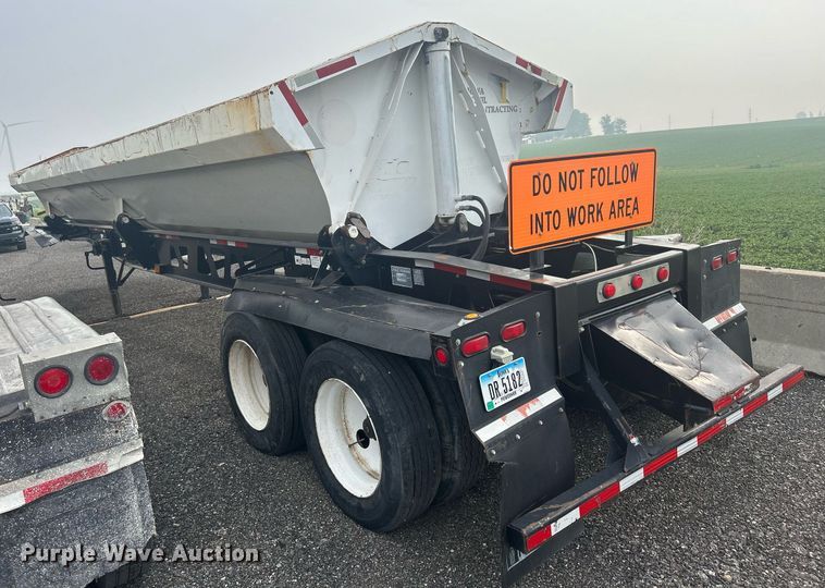 image for item DS8999 2005 Thurston  side dump trailer