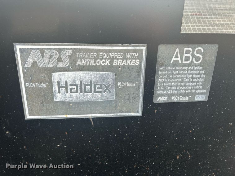 image for item DS8999 2005 Thurston  side dump trailer