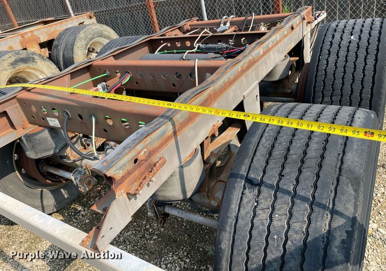 image for item GA9662 SAF-Holland Inc CBX40-4816  rear axle assembly