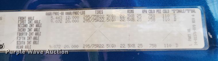 image for item LE9124 2013 Freightliner Cascadia  semi truck