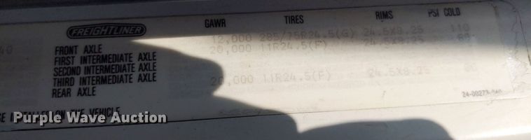 image for item LL9225 1991 Freightliner FLC  semi truck