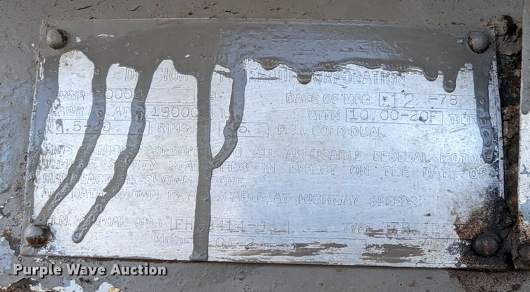 image for item LM9795 1979 Hobbs GA-24-53  end dump trailer