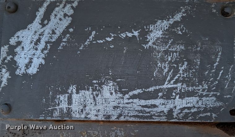 image for item LM9799 1979 Hobbs GS-24-53  end dump trailer