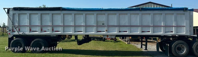 image for item MB9532 1991 Travis  end dump trailer