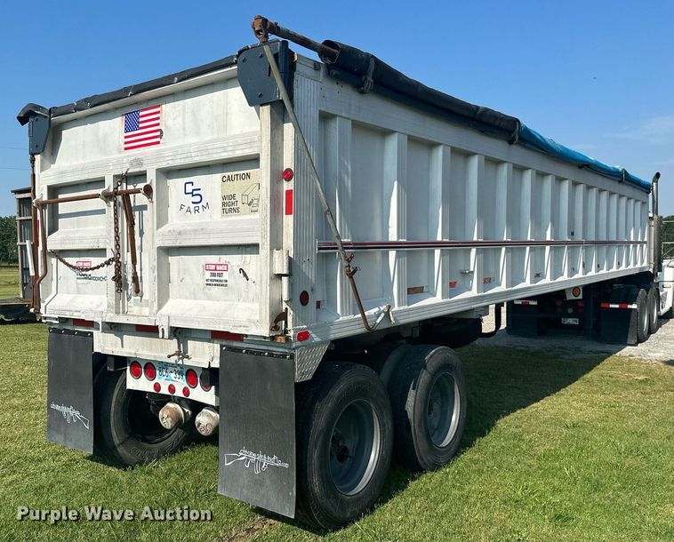 image for item MB9532 1991 Travis  end dump trailer