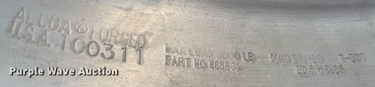 image for item ME9917 (17) aluminum wheels